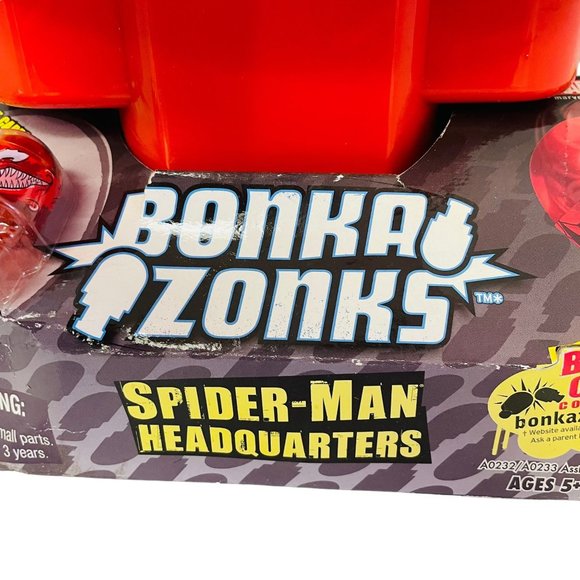 Bonkazonks Marvel Spiderman Headquarter Hasbro Storage Case Action Toy - Picture 5 of 5